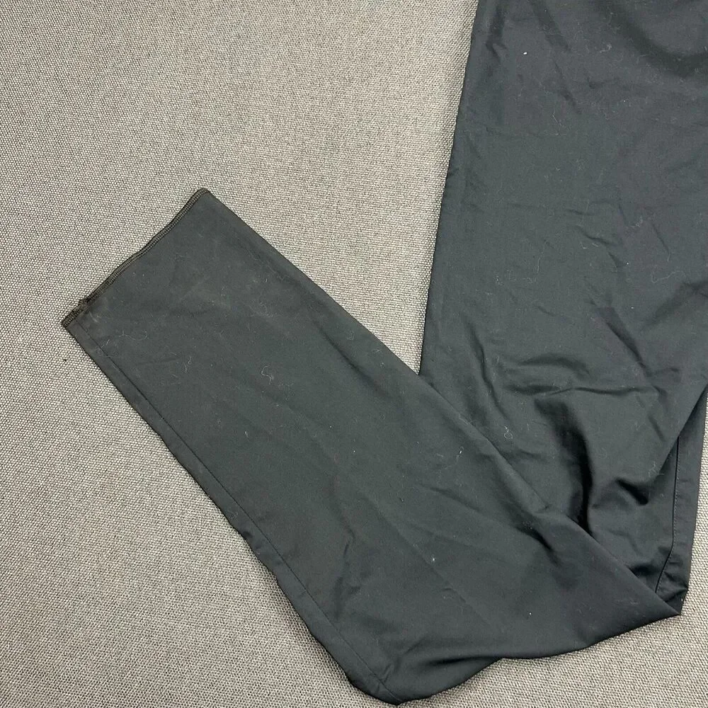 Nike Golf Pants Mens‎ Size 32x35 Medium Black Dri-FIT UV Standard Fit Chino NWT